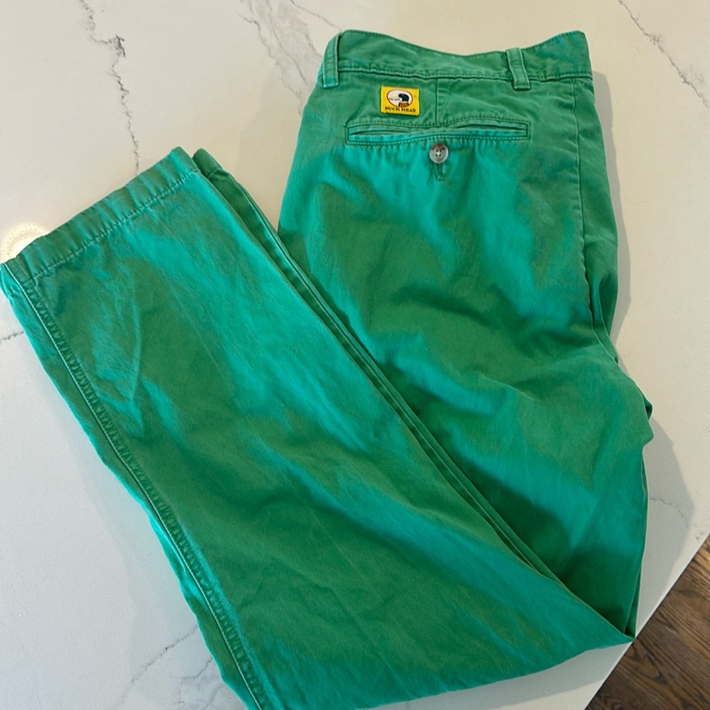 Vintage duckhead pant green pants  34 W x 30L st Patrick’s day masters golf